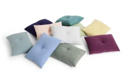 Hay - Dot Cushion - Linen - Strawberry milkshake