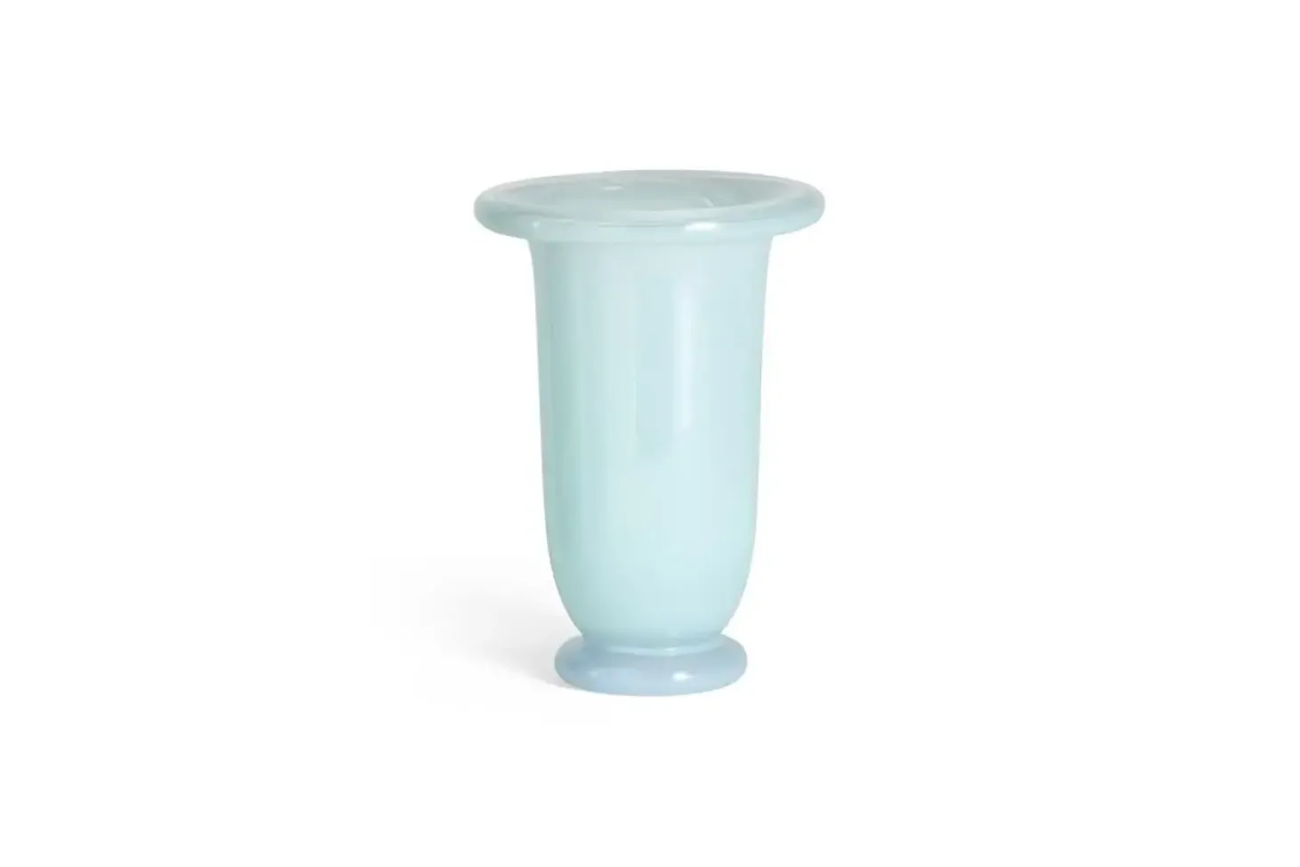 Hay - Empire Vase - Medium - Blue - Ice blue with light blue base - 749