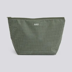 Hay - Grid Pouch - Medium - Mørkegrøn