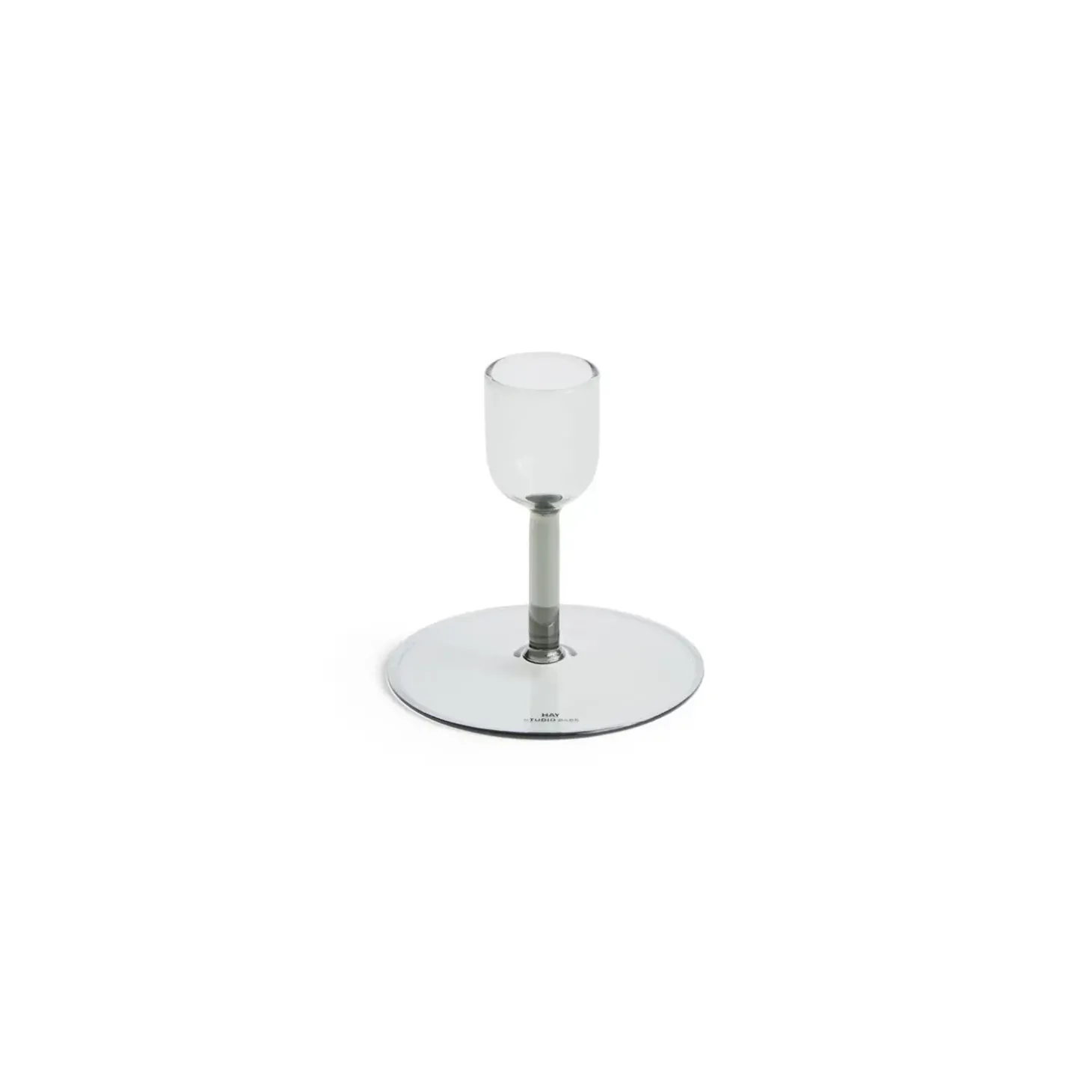 Hay - Lysestage - Tiny - Straight - Grå - Højde 7,7 cm