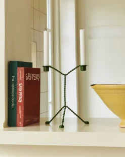 Hay - Lysestage - Wire - Mirror - Grøn