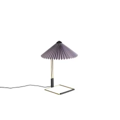 HAY - Matin bordlampe - lavendel skærm (small)