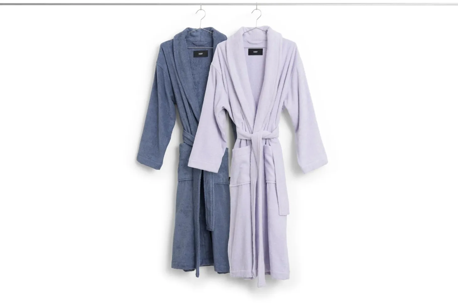 Hay - Mono Bathrobe - S/M - Steel Blue - Steel blue - 1499