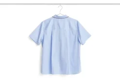 HAY - Outline Pyjama - Kortærmet Shirt - S/M - Soft Blue