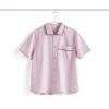 HAY - Outline Pyjama - Kortærmet Skjorte - M/L - Soft Pink