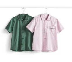 HAY - Outline Pyjama - Kortærmet Shirt - M/L - Emerald Green