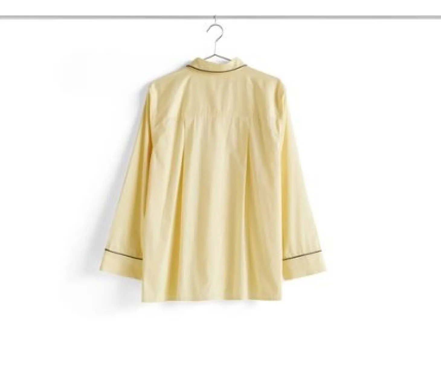 HAY - Outline Pyjama - Langærmet Shirt - M/L - Soft Yellow