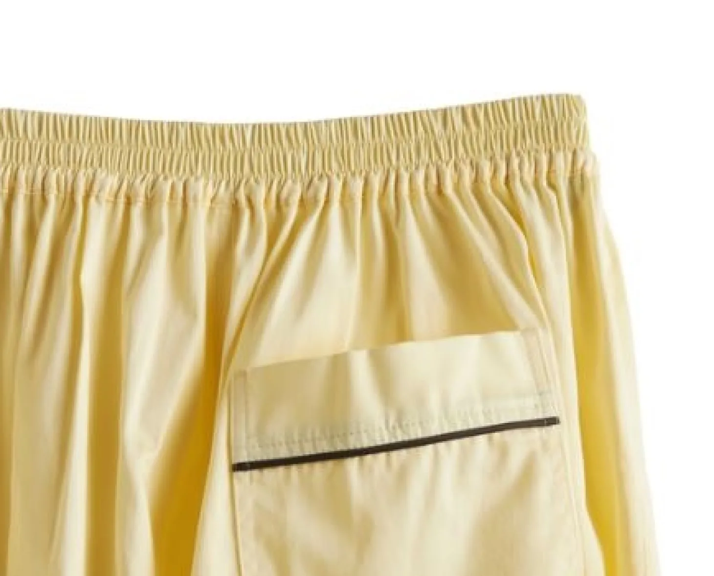 HAY - Outline Pyjama - Shorts - M/L - Soft Yellow