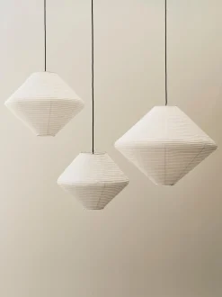 Hay - Paper Shade Diamond - Classic white - Ø80 cm