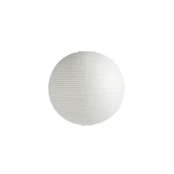 HAY - Paper Shade - Lampeskærm/Rispapir - Ø60 cm - Hvid