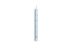 Hay - Pattern Candle - Light blue with blue grid check