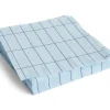 Hay - Pattern Napkins - Light blue and blue grid - Dinner