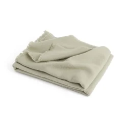 Hay - Plaid - Mono Throw - Varm grå