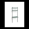 Hay - Reol - Pier System 11 - 1 kolonne - Blå/Sort - 82 X 46,5 X 209 cm