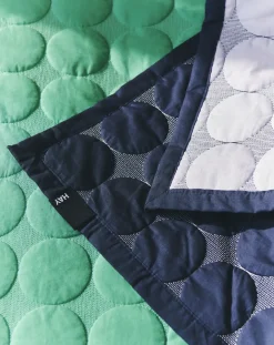 Hay - Sengetæppe - Mega Dot - Organic - Sea Green - 195x245 cm
