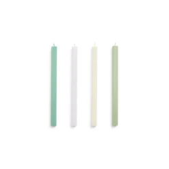 Hay - Stearinlys - Square - Sæt med 4 stk. - Pastel