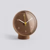 Hay - Table Clock (Recycled) - Brown