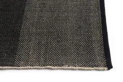 HAY - Tæppe Check Rug - Black L/ Sort - 170 x 240 cm