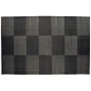 HAY - Tæppe Check Rug - Black L/ Sort - 200 x 300 cm