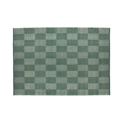 HAY - Tæppe Check Rug - Green/Grøn - 170 x 240 cm