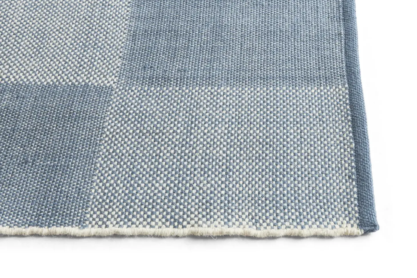HAY - Tæppe Check Rug - Light Blue S/Lyseblå - 140 x 200 cm
