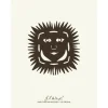 H. C. Andersen Original - "Solhoved" Plakat i ramme - 40x50