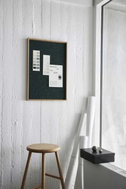 Hemverk - Opslagstavle m. akustiske egenskaber - Recy - Grøn - 40x60