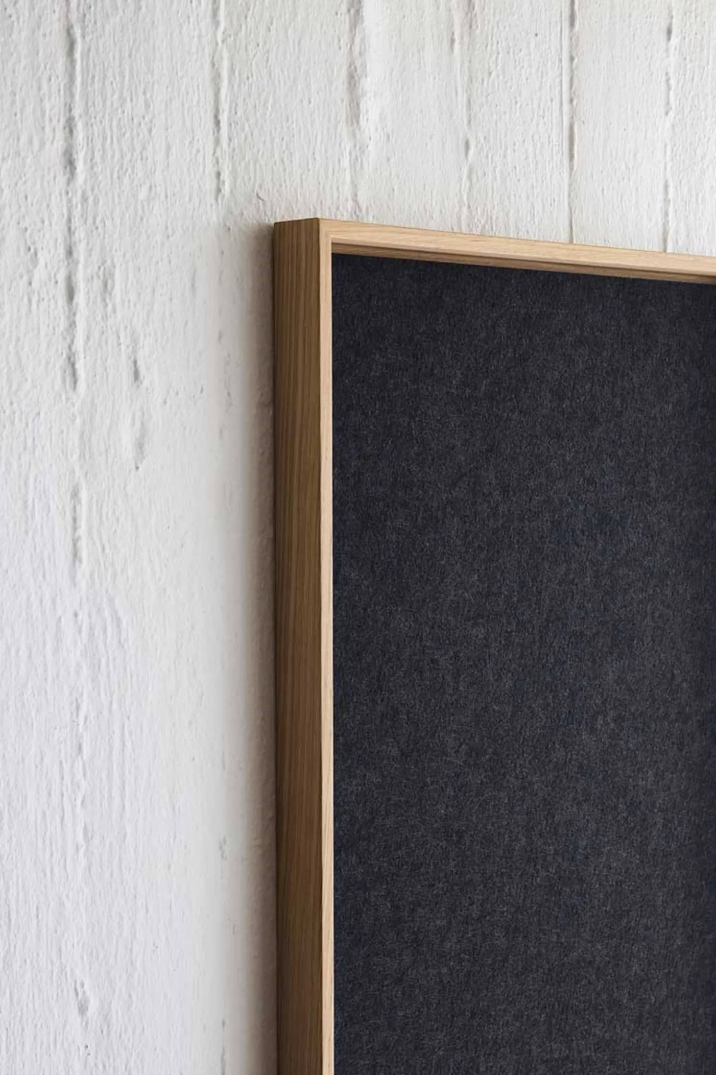 Hemverk - Opslagstavle m. akustiske egenskaber - Recy - Grå - 40x60