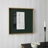 Hemverk - Opslagstavle m. akustiske egenskaber - Recy - Grøn - 40x40