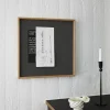Hemverk - Opslagstavle m. akustiske egenskaber - Recy - Grå - 40x40