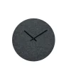 Hemverk - Vægur - Felt Grå - Ø28 cm - Sorte visere