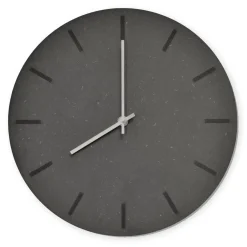 Hemverk - Vægur - Gunpowder - Sølv - Ø28 cm