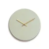 Hemverk - Vægur - Shape Caqui - Guld visere - Ø28 cm
