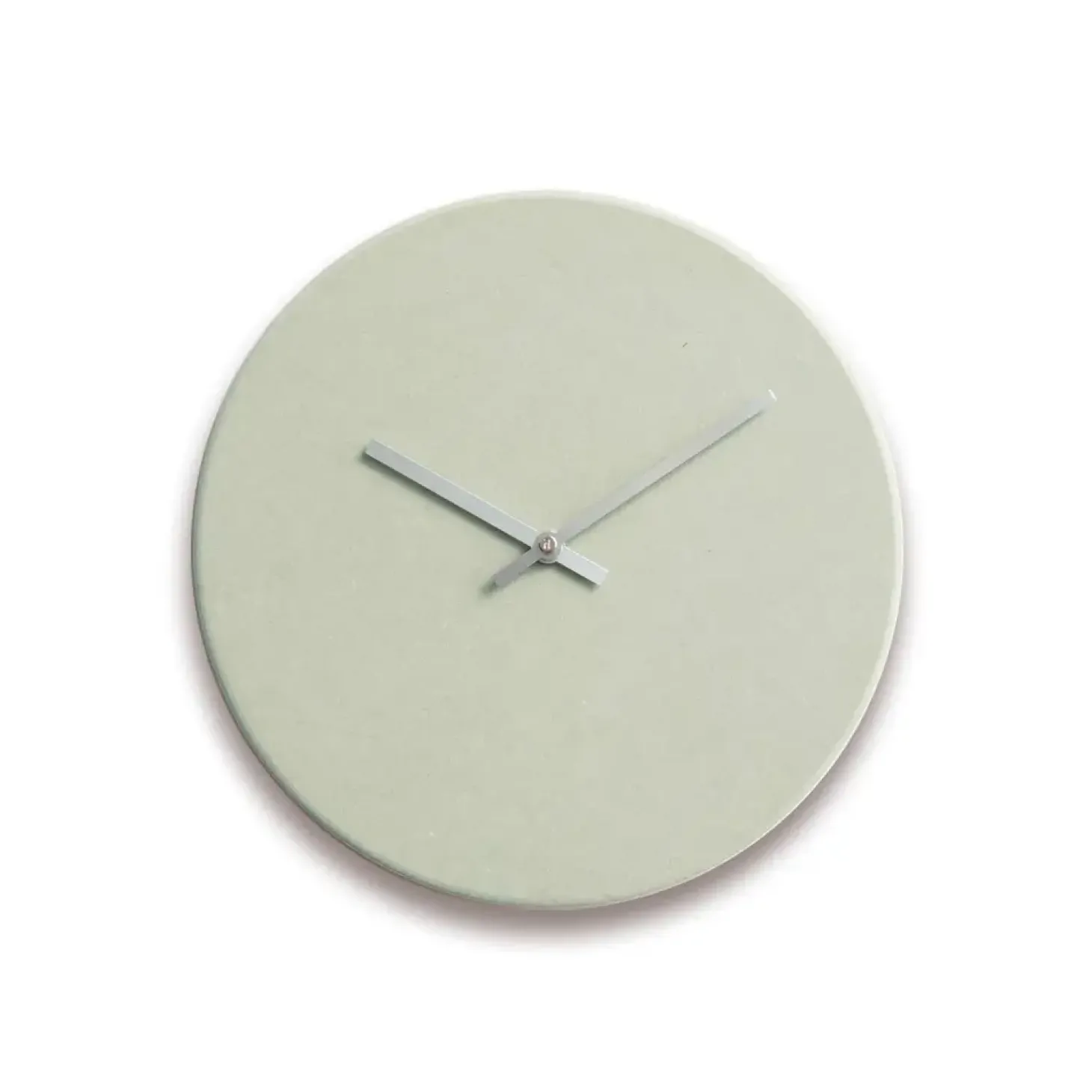 Hemverk - Vægur - Shape Caqui - Sølv visere - Ø28 cm