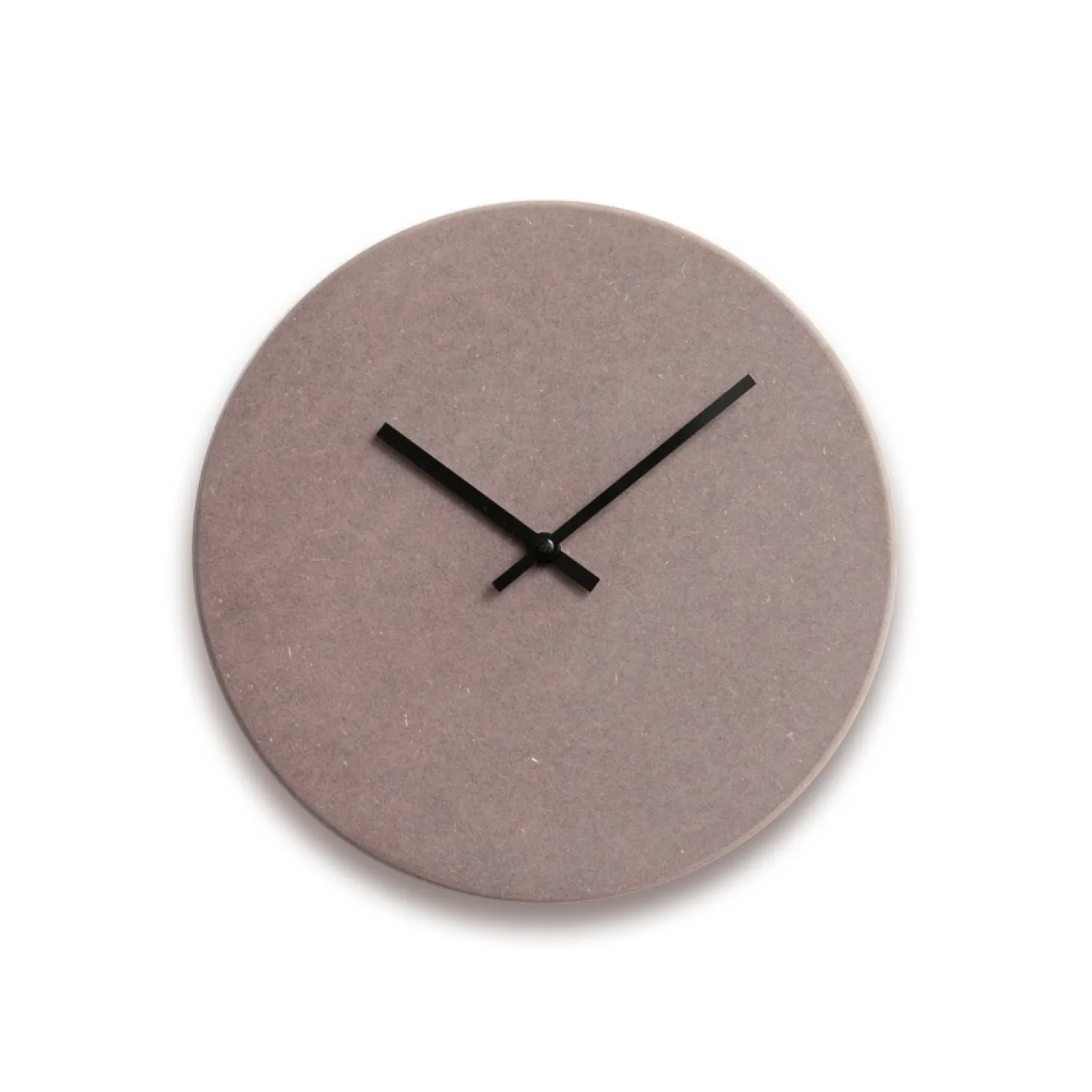 Hemverk - Vægur - Shape Chocolate - Sorte visere - Ø28 cm