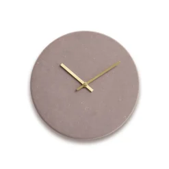 Hemverk - Vægur - Shape Chocolate - Guld visere - Ø38 cm