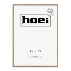 HOEI 120 - MASSIV EG billederamme 50X70 cm - PLEXIGLAS