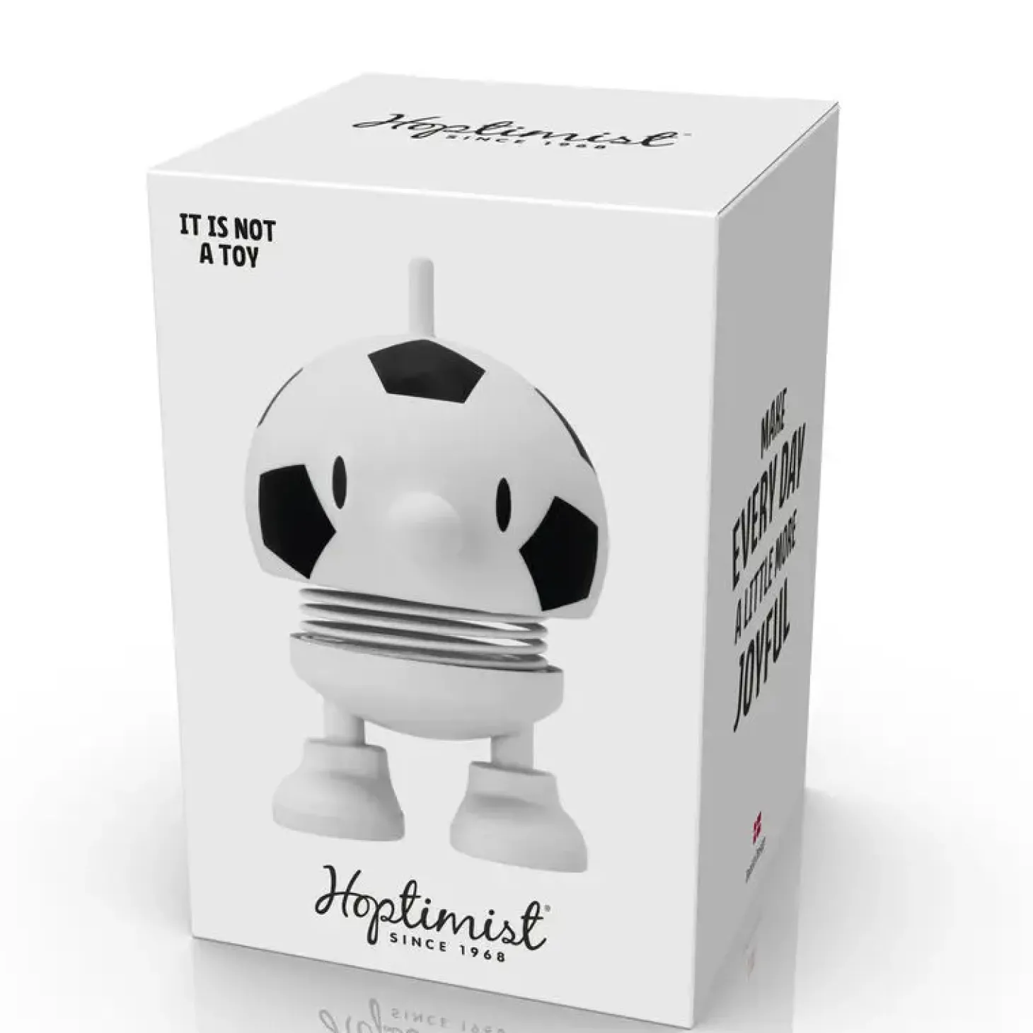 Hoptimist - Football Bumble - S - Hvid/Sort