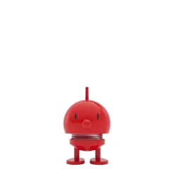 Hoptimist - Klassisk - Bumble Small, Rød - 7x6 cm
