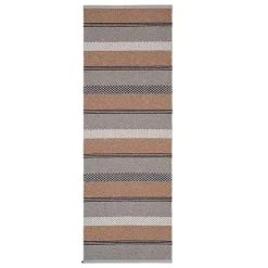 Horredsmattan - Tæppe - Mason - 70 x 140 cm - Beige/Rust/Blå