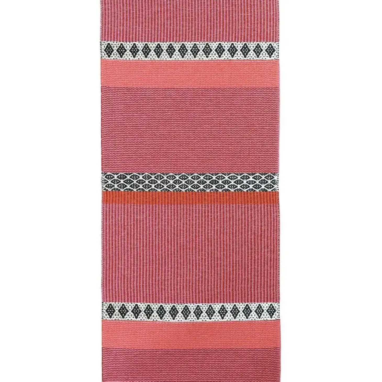 Horredsmattan - tæppe - Savanne - 70 x 150 cm - rosa