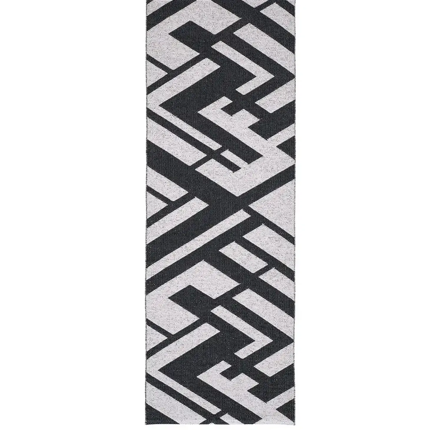 Horredsmattan - Tæppe - Uma - 50 x 70 cm - Sort