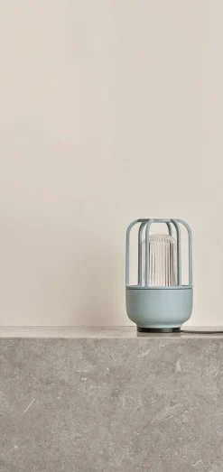 Houe - Udendørslampe - LIGHT No.1 - Ice Blue / Blå - Str. 21 x 13 cm