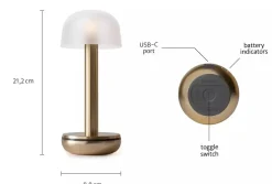 Humble Lights - Bordlampe Two - Sort