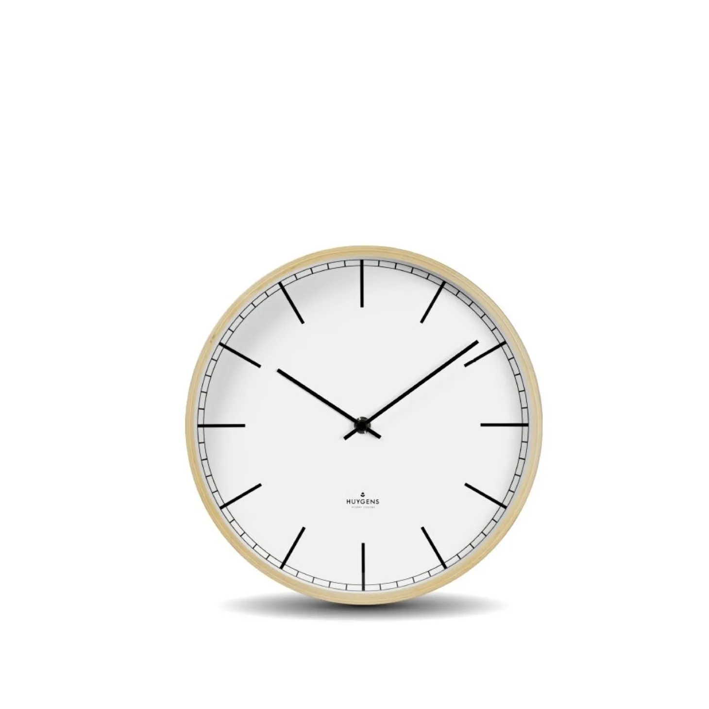 Huygens - vægur - Wood - Ø25 cm