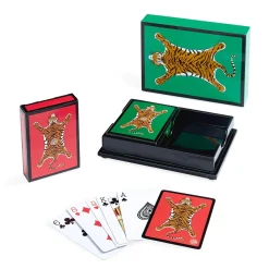 Jonathan Adler - Kortsæt - Tiger - Grøn