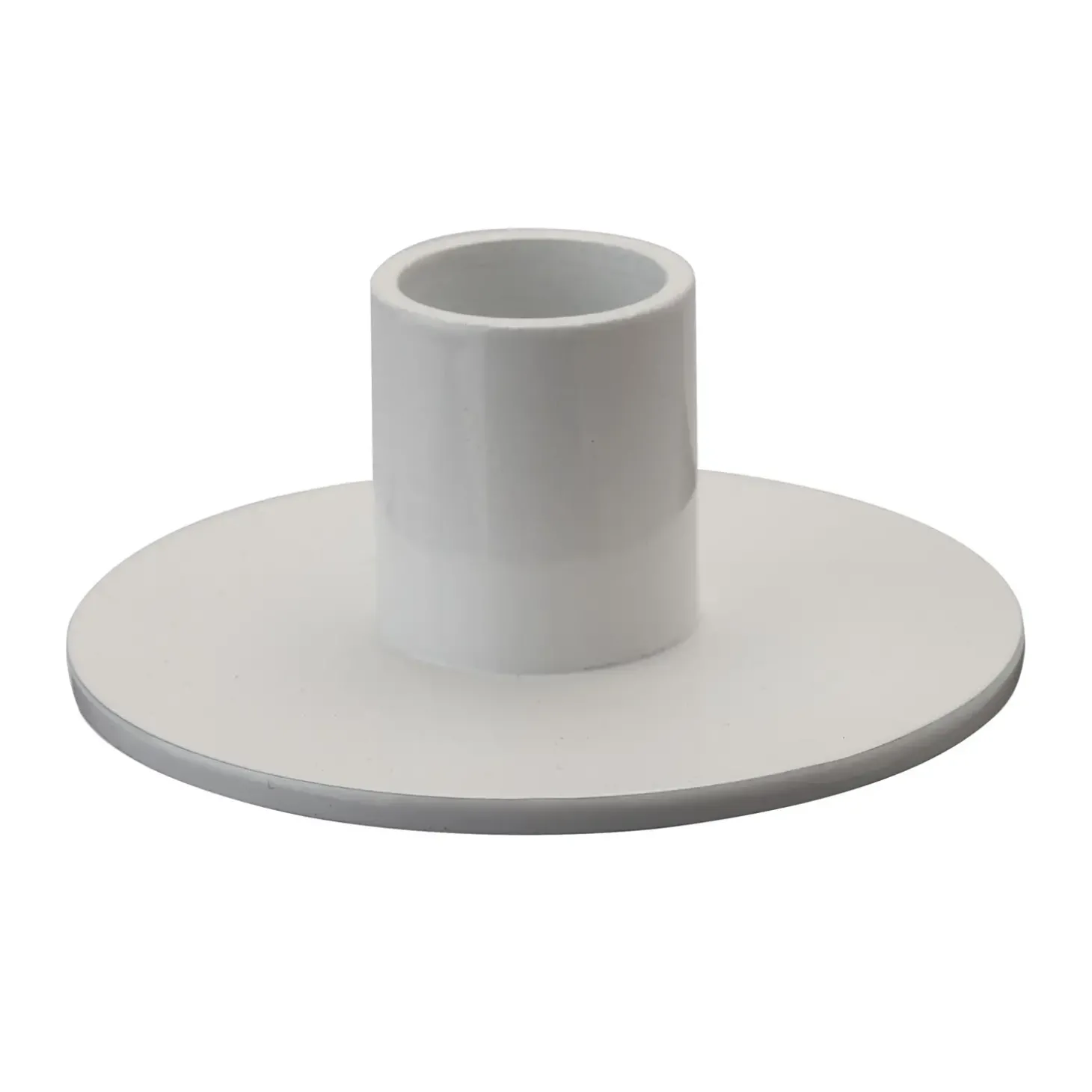 Kunstindustrien - Circle lysestage - Ø 2,2 stearinlys, base Ø8 cm - Hvid