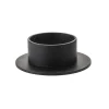Kunstindustrien - Circle lysestage Ø5 cm - Sort