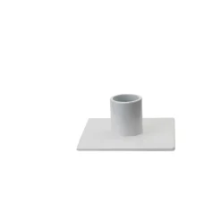 Kunstindustrien - Square lysestage Ø2,2 - Hvid