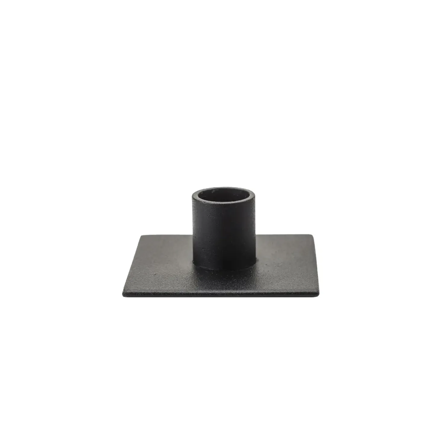Kunstindustrien - Square lysestage Ø2,2 - Sort